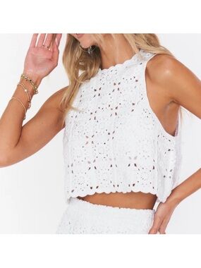 SMYMM Show Me Your Mumu Laguna Top White